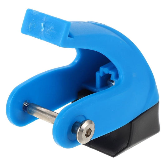 Universal Inline Skate Brake Blue Plastic for Enhanced Stopping Power