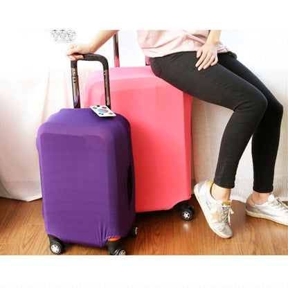 Purple Trolley Case Cover Designed for 26 to 30 Inch Luggage Protection