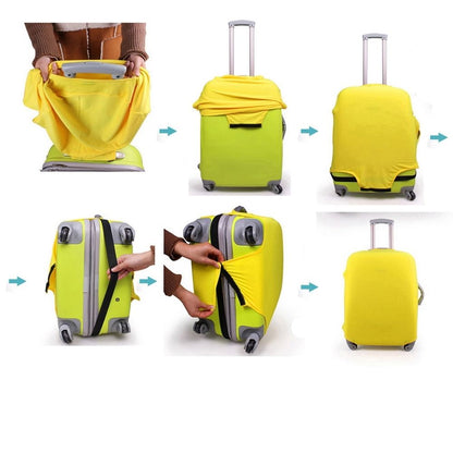 Purple Trolley Case Cover Designed for 26 to 30 Inch Luggage Protection
