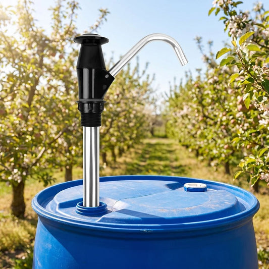 Hand Water Pump for Caravan Manual Faucet Screw on Portable Pump for Outdoor Use