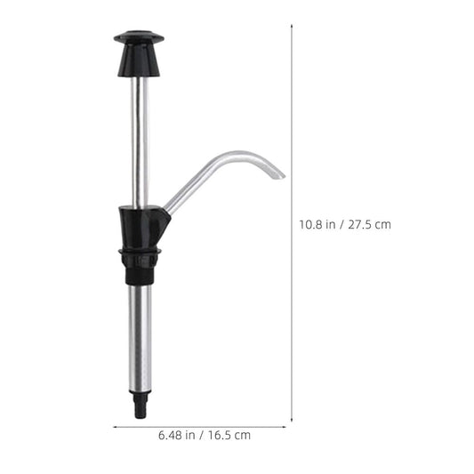Hand Water Pump for Caravan Manual Faucet Screw on Portable Pump for Outdoor Use