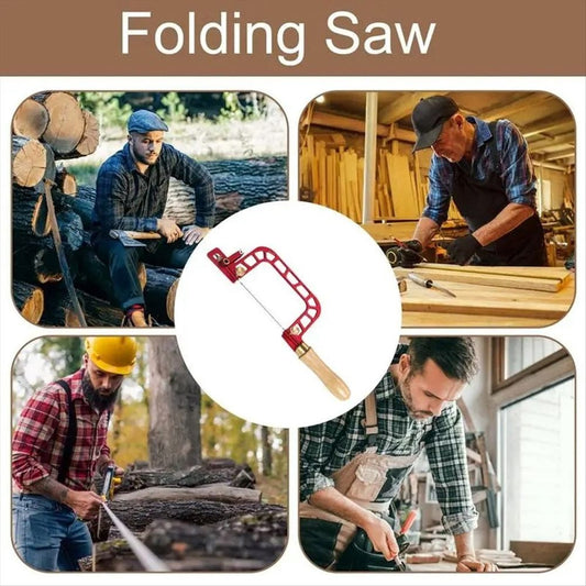 Steel Frame Coping Saw Engraving Hand Wire Cutting Saws Efficient Tool Self-Cleaning WithHandle B New