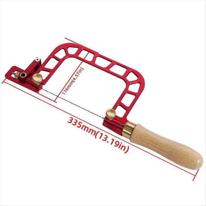 Steel Frame Coping Saw Engraving Hand Wire Cutting Saws Efficient Tool Self-Cleaning WithHandle B New