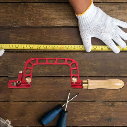 Steel Frame Coping Saw Engraving Hand Wire Cutting Saws Efficient Tool Self-Cleaning WithHandle B New
