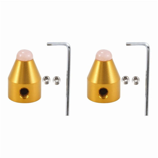 2X Tuning Fork Feet Aluminium Alloy Relieve Stress Portable Accessory Reduce Anxiety Healing Tuning Fork Feet Style A