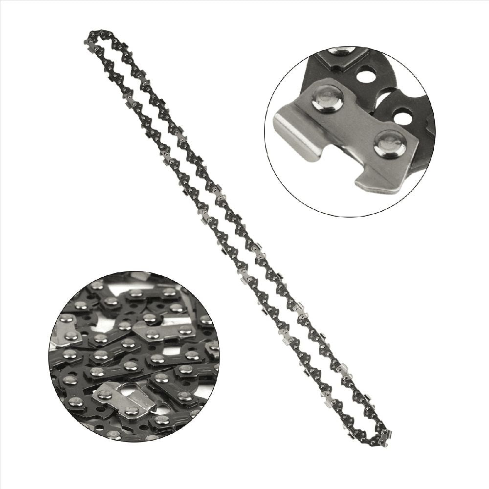 4Pcs 16 Inch 57 Drive Links Chainsaw Saw Chain Blade Wood Cutting Parts Mill