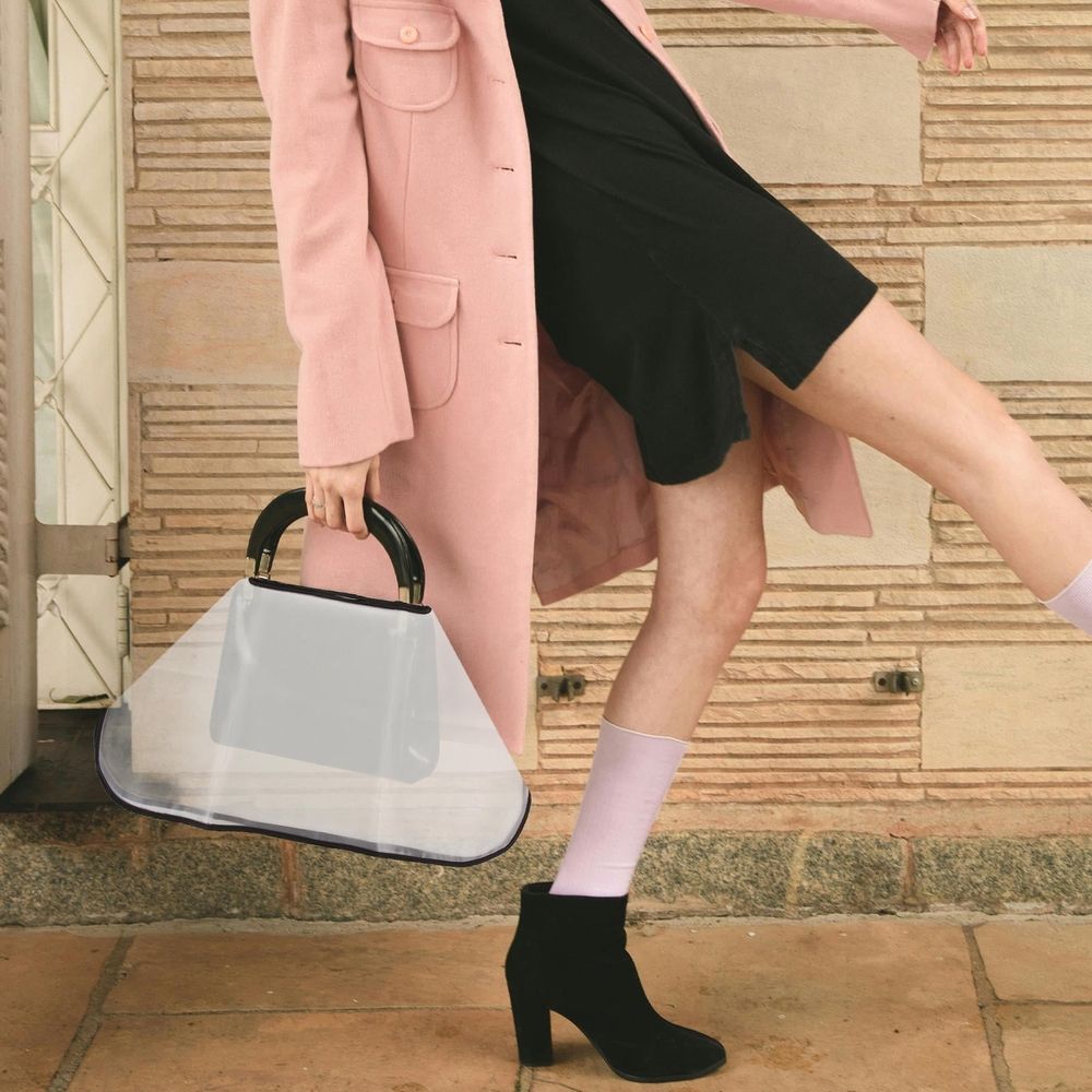 Handbag Rain Cover Durable Eva Waterproof for Protecting Various Styles