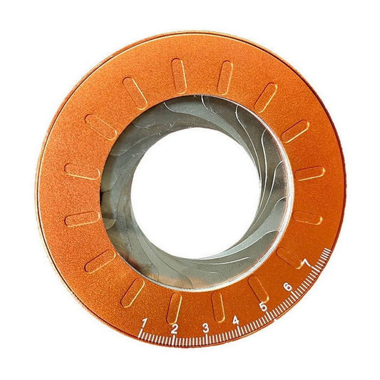 Adjustable Drawing Compass, Circle Maker Tool for Drafting, Geometry, Woodworking, Stainless Steel and Aluminum Alloy Construction with Precise Scales, Multipurpose Use in DIY Projects and Sewing