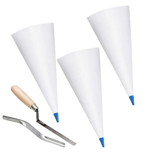 Tile Grout Masonry Mortar Bags Heavy Duty Tear Puncture Head Cement Seal Bags Mortar Bags Masonry Grout Bags Puncture Cement Sealer Bags,Grouting Tools for Tile Installation,Masonry Work \ufeff