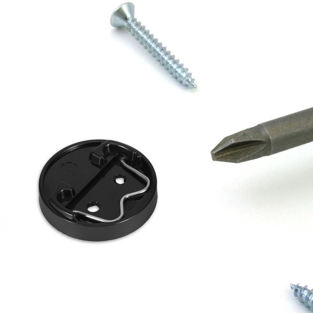 5Pcs Portable Small Soldering Iron Stand Black Soldering Tool Holder for Desktop Repair