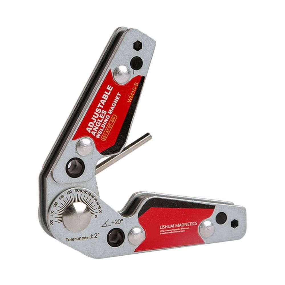 Adjustable Multi-Angle Welding Magnet Clamp Tool Strong NdFeB Magnet Magnetic Welding Fabri V7M8 Clamp 20-200 Degree for Welding