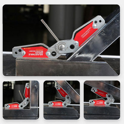 Adjustable Multi-Angle Welding Magnet Clamp Tool Strong NdFeB Magnet Magnetic Welding Fabri V7M8 Clamp 20-200 Degree for Welding