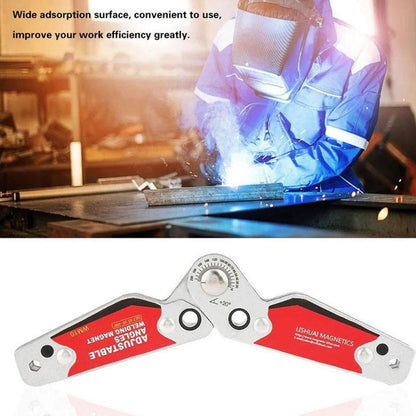 Adjustable Multi-Angle Welding Magnet Clamp Tool Strong NdFeB Magnet Magnetic Welding Fabri V7M8 Clamp 20-200 Degree for Welding