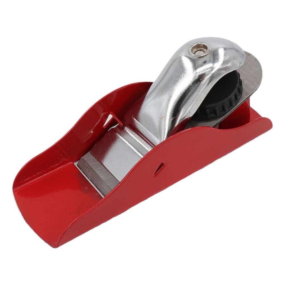 1 PCS Hand Planer Small Trimming Planer, Woodworking Pocket Plane Hand Plane with Blade Adjustable Block Plane and 1 Wood Fixe for Trimming Projects Carpenter DIY Model Making