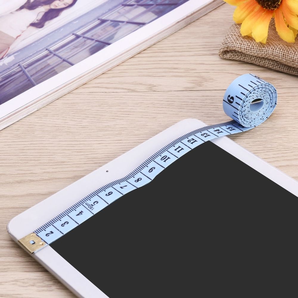 Lightweight Flexible Measuring Tape with Strong Plastic Construction for Accurate Measuring Tasks