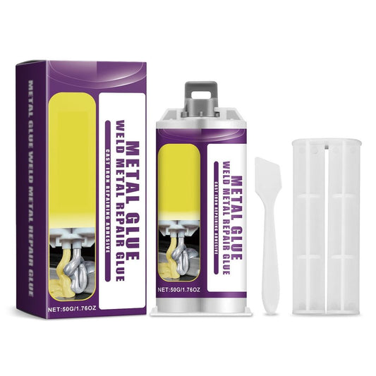 Metal Repair Glue, High Temperature Resistant Liquid Metal Welding Filler for Metal Casting Defect,Casting Repair Glue