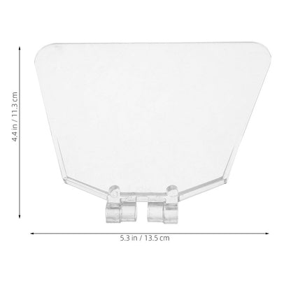 4-Pack Transparent Eye for Bench Safety Guards Replacement Kit Accessories for Attachments