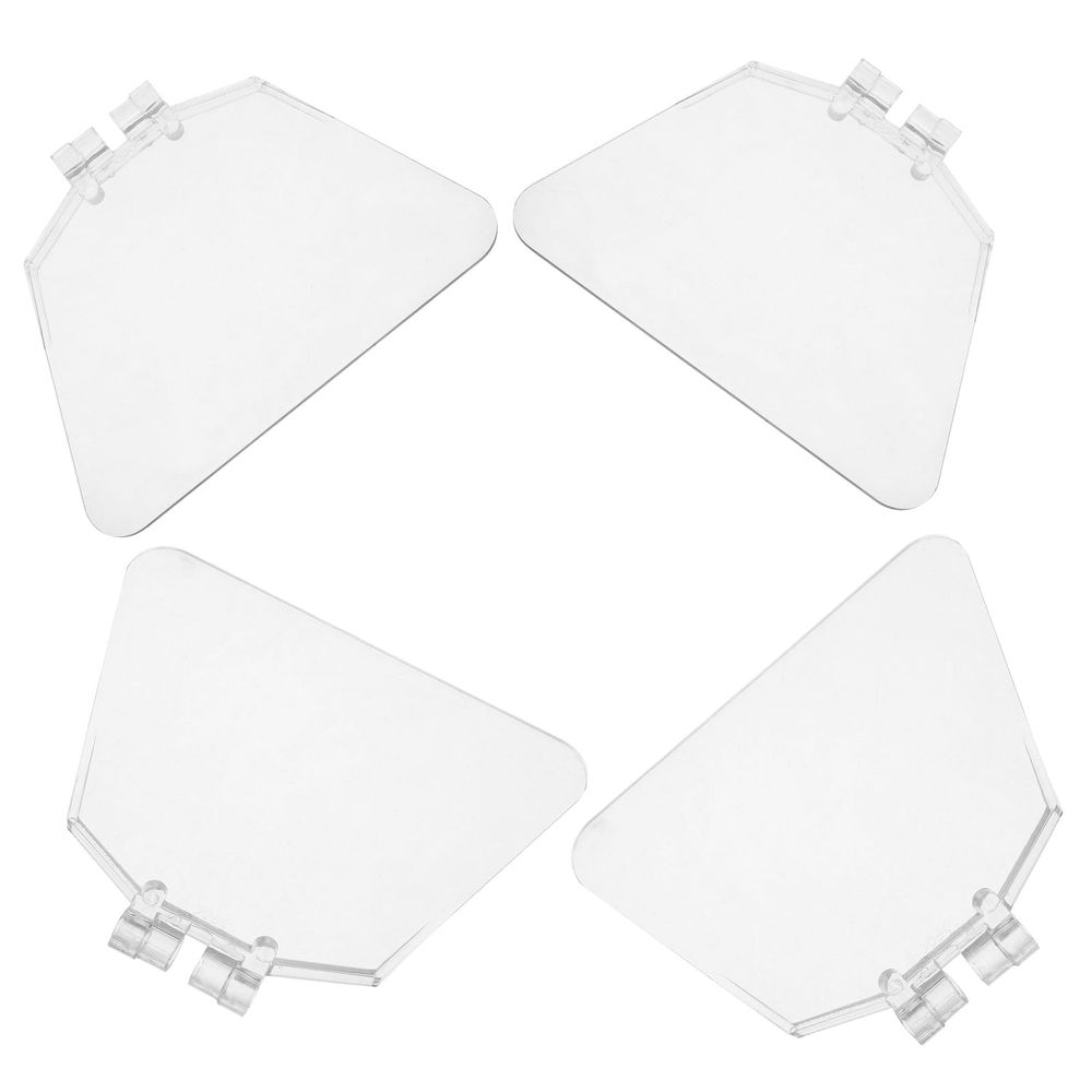 4-Pack Transparent Eye for Bench Safety Guards Replacement Kit Accessories for Attachments