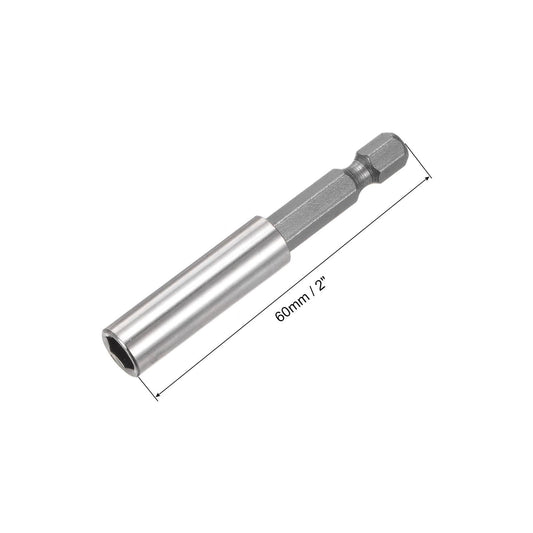 Extend Socket 1pc Magnetic Screwdriver Extension Socket Drill Bit Holder 1/4inch Hex Power Tool 60mm