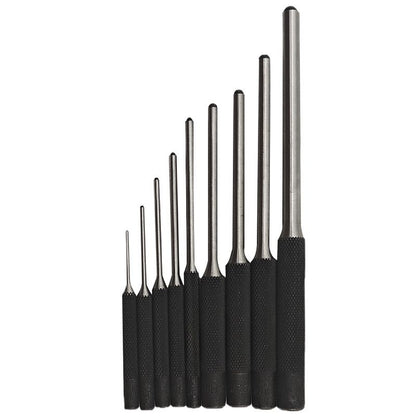Roll Pin Punch Set 9pc - Great for Gun Building and Removing Pins Mechanics Professional Tool Kit with
