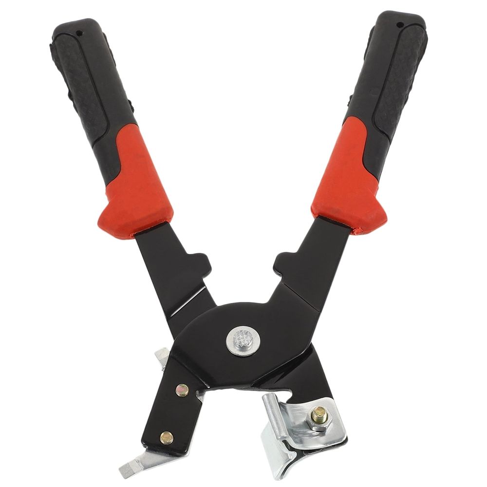 Portable Manual Tile Cutter with Metal Construction and Dual Cutting and Cracking Heads