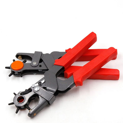 Heavy Duty Metal Hole Punch Pliers for Belts and Crafts, Single Handheld Punching Tool for Precise Projects