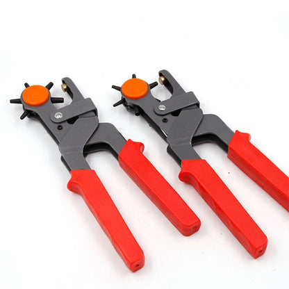 Heavy Duty Metal Hole Punch Pliers for Belts and Crafts, Single Handheld Punching Tool for Precise Projects