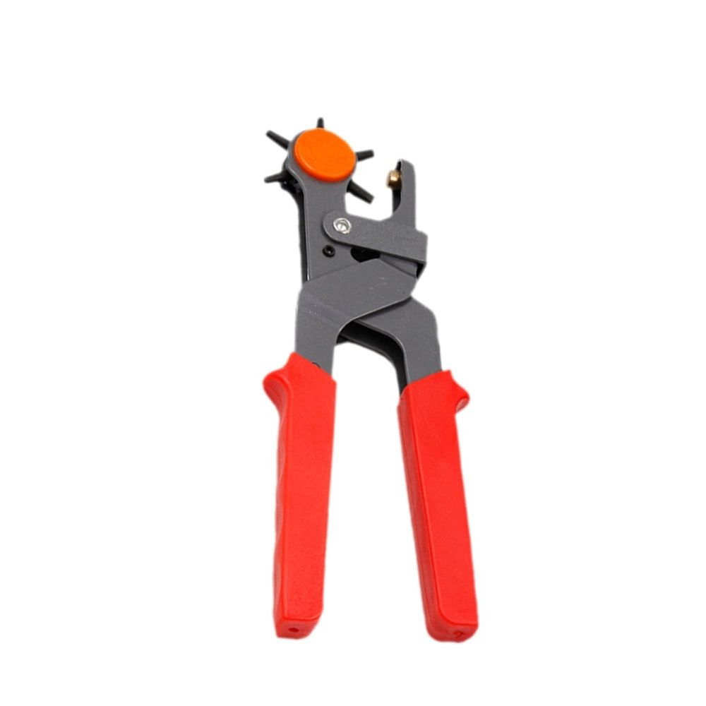 Heavy Duty Metal Hole Punch Pliers for Belts and Crafts, Single Handheld Punching Tool for Precise Projects