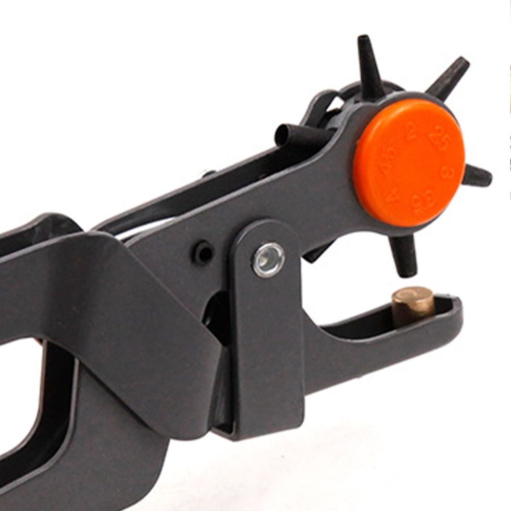 Heavy Duty Metal Hole Punch Pliers for Belts and Crafts, Single Handheld Punching Tool for Precise Projects