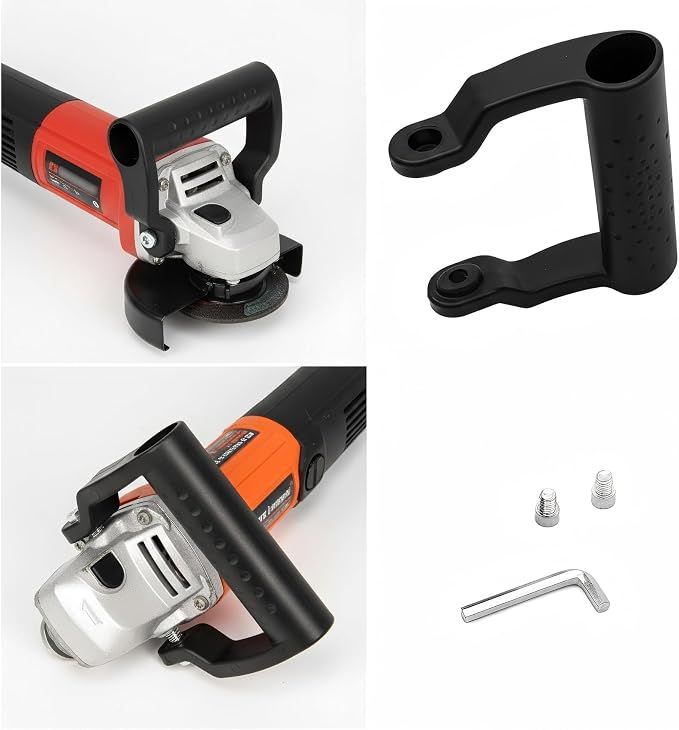 1Pc M8 Angle Grinder Replacement Handle, U-Shaped Anti-Slip Grip for Grinding, Cutting and Polishing Machines