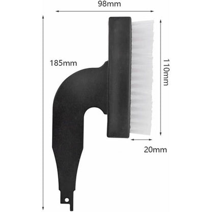 Reciprocating Saw Nylon Steel Brush Head Attachment Electric Cleaning Brushes Rust Stubborn Stains Removal Grinding Tools