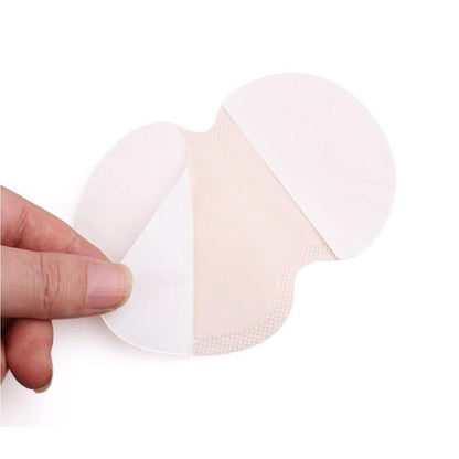 100 Pack Armpit Sweat Pads - Underarm Sweat Pads for Women and Men - Dress Shields for Hyperhidrosis Treatment