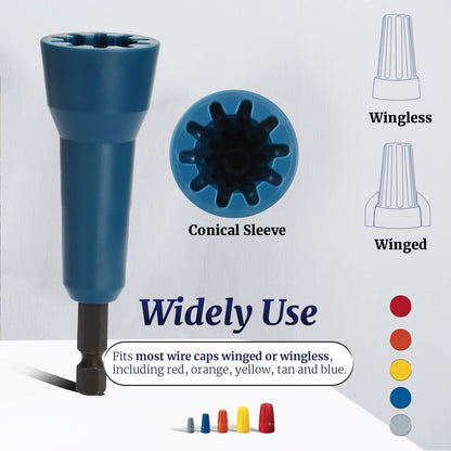 Wire Twisting Tool, Wire Spin Twister Nut, Spin Twist Wire Connector, Wire Twisting Spinner, Wire Spin Driver Nut, Wire Twister Tool