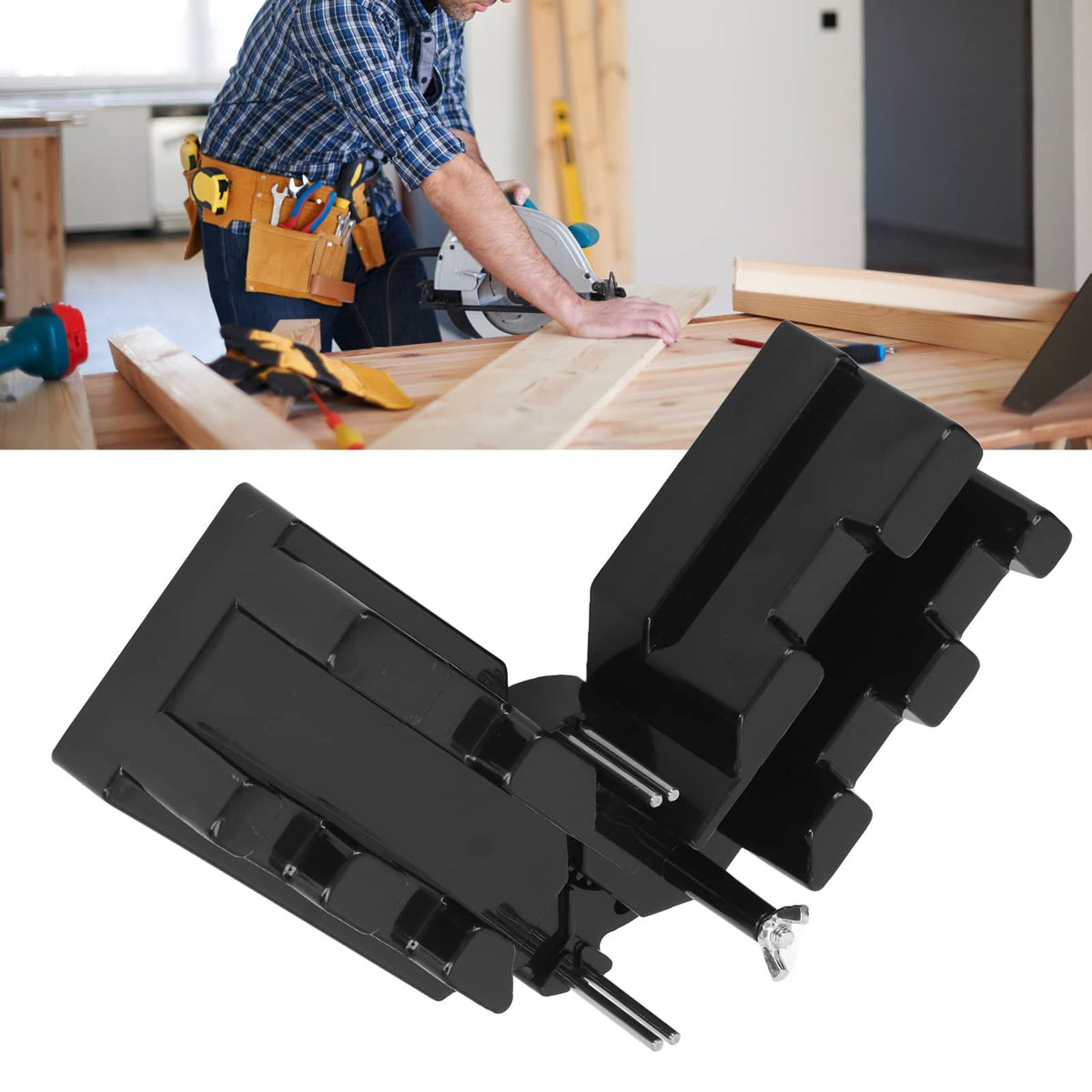 Measuring Cutting Tool Measuring and Sawing Mitre Angles Cutting Tool Precise Miter Saw Protractor 85-180° Bevels Cutting