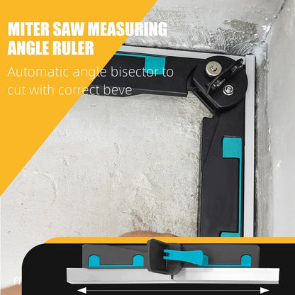 Mitre Gauges for Saws Accurate Goniometer Mitre Angle Ruler Finder Tool for Woodworking Two in one measuring tool