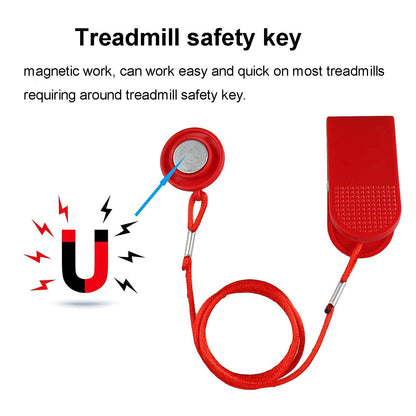 magnetic safety lock emergency stop device, universal accessories for treadmills, suitable for replacing most treadmills