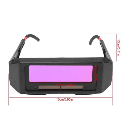 Welding Glasses Solar Auto Darkening Welding Goggles, Safety Protective Welding Glasses Welder Eyes Glasses,Mask Helmet Eyes