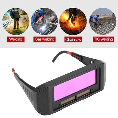 Welding Glasses Solar Auto Darkening Welding Goggles, Safety Protective Welding Glasses Welder Eyes Glasses,Mask Helmet Eyes