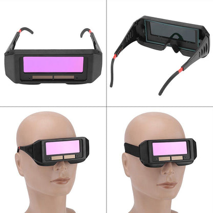 Welding Glasses Solar Auto Darkening Welding Goggles, Safety Protective Welding Glasses Welder Eyes Glasses,Mask Helmet Eyes