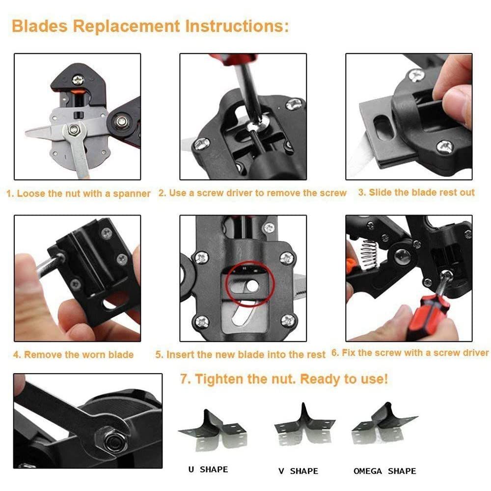 Garden Pruning Shears Grafting Scissors for Plant Branch Twig Vine Fruit Tree Cutting Scissors Shear