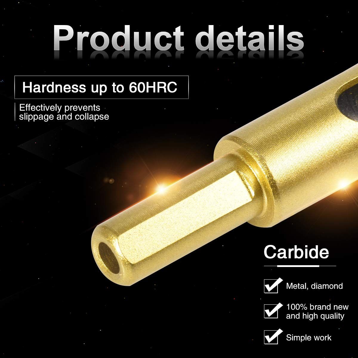 35mm Dia Diamond Hole Saw Drill Bit, Slate Porcelain Marble Hollow Core Drill Bit for Glass, Ceramic, Porcelain