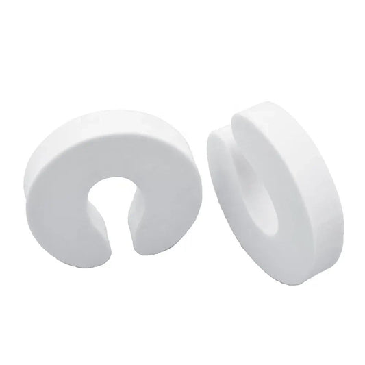 2PCS  Soft Foam Door Stopper. Prevents Finger Pinch Injuries, Slamming Doors, and Child or Pet from Getting Locked in Room