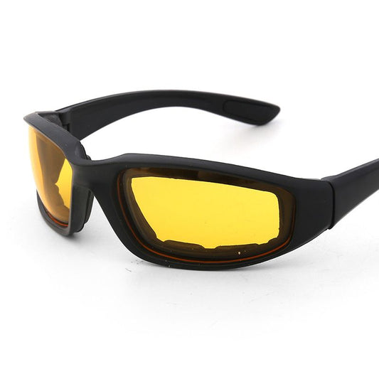 3 Pair Motorcycle Riding Glasses Padding Goggles UV Protection Dustproof Windproof Motorcycle Sunglasses for Outdoor Actives