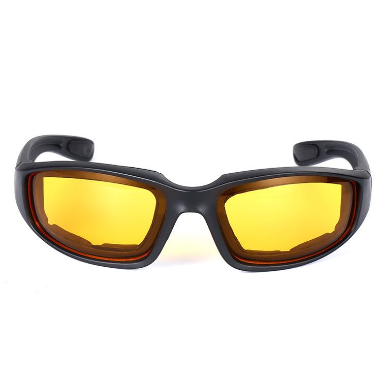 3 Pair Motorcycle Riding Glasses Padding Goggles UV Protection Dustproof Windproof Motorcycle Sunglasses for Outdoor Actives