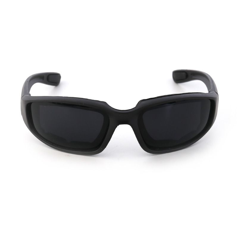 3 Pair Motorcycle Riding Glasses Padding Goggles UV Protection Dustproof Windproof Motorcycle Sunglasses for Outdoor Actives