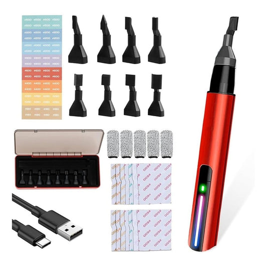 Reciprocating Sander, Mini Detail Sander Tool, USB Quick Charging Electric Sanding Pen for Grinding Polishing Crafts