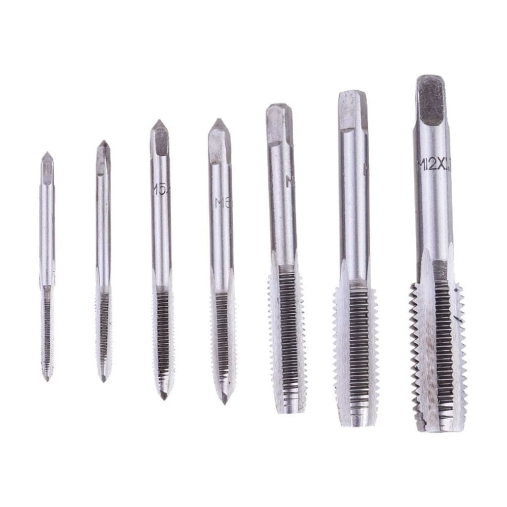 7-Piece Steel Screw Hole Maker Set for Metalworking and
