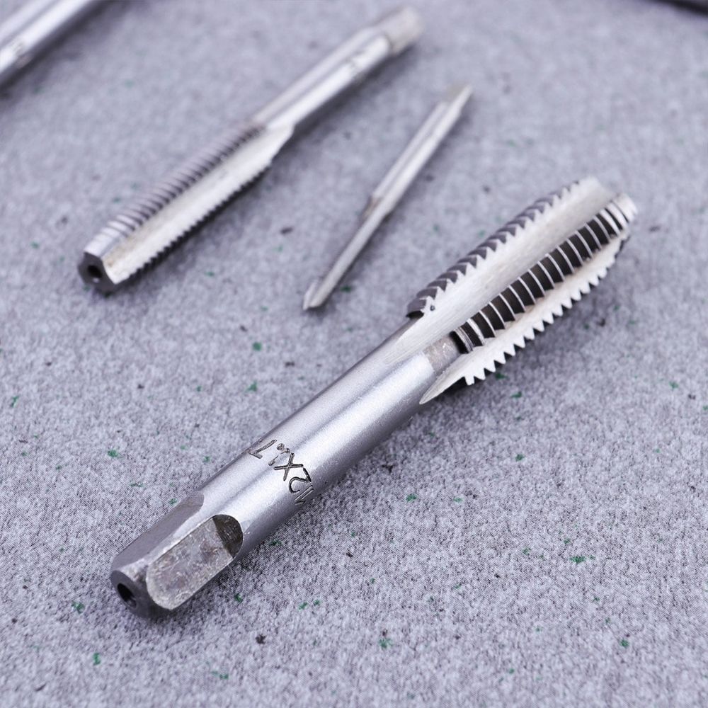 7-Piece Steel Screw Hole Maker Set for Metalworking and