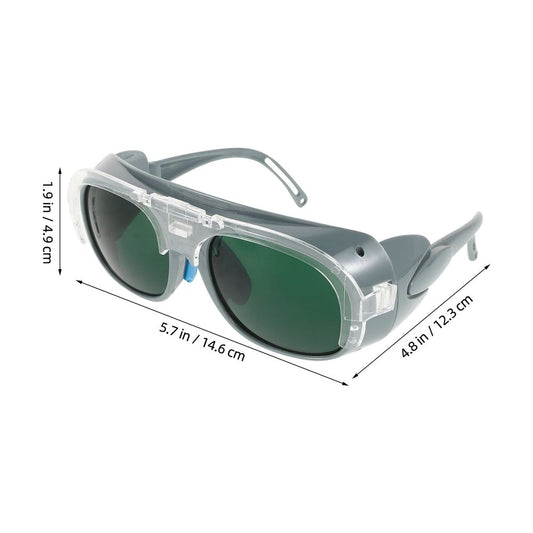 3Pcs Ergonomic Welding Protective Glasses Work Safety Glasses with High Transparency Lenses