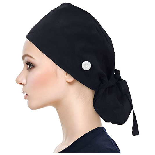 Unisex Bouffant Scrub Cap with Sweatband for Medical Work surgical caps for women